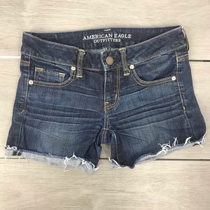 American eagle cutoff shorts stretch size4